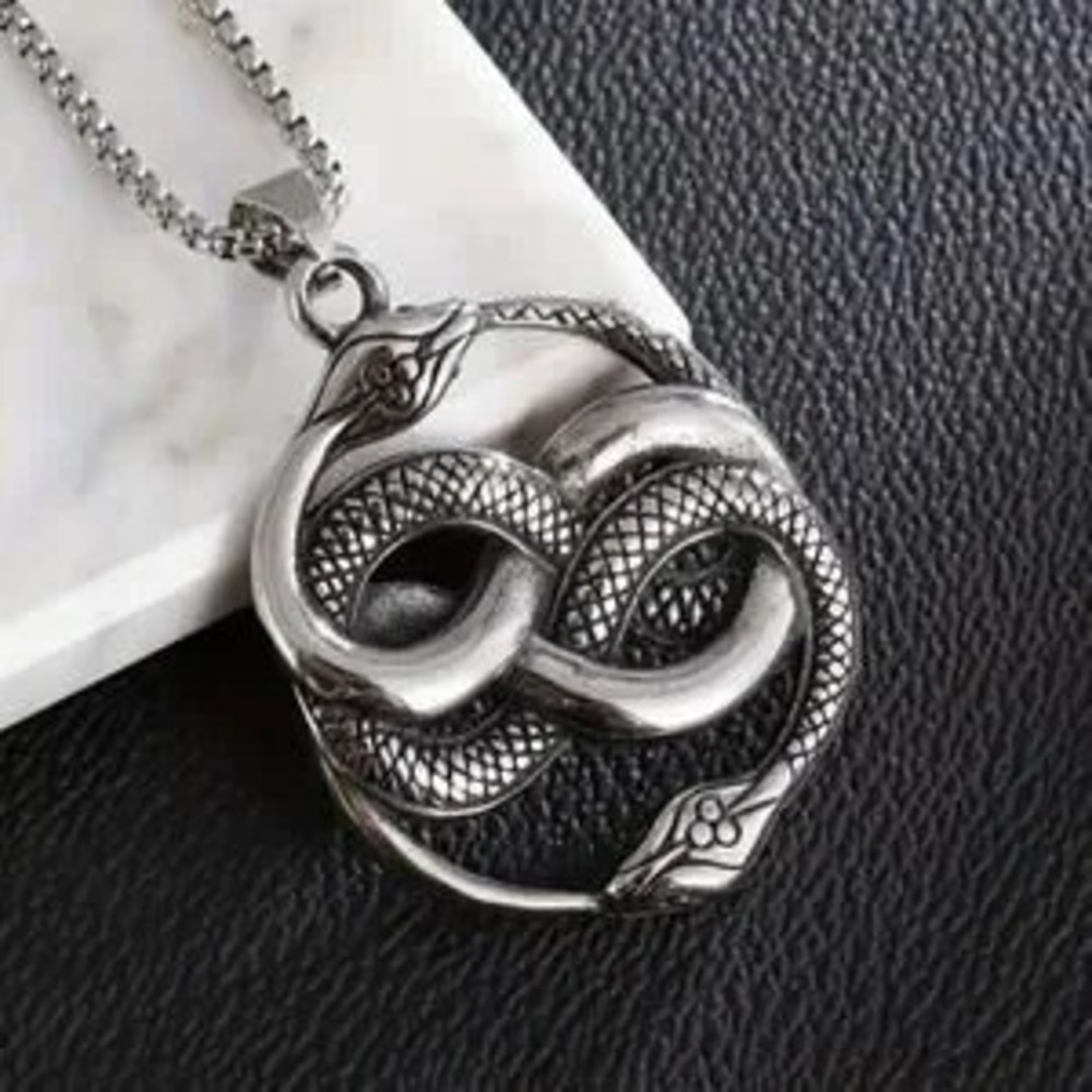 Auryn Never ending Story Snake Necklace Atreyu Halloween Christmas Birthday NEW!